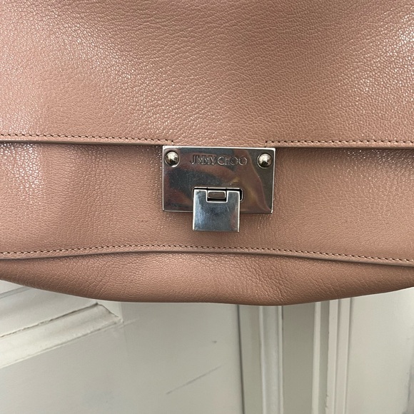 Jimmy Choo Rebel Leather Crossbody Bag - Picture 2 of 5